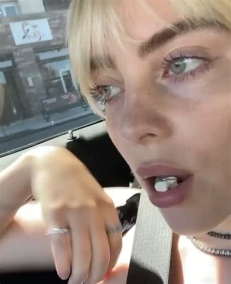 Billie Eilish Billie Billie Eilish Blonde Hair