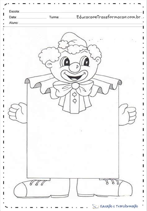 Atividades Dia do Circo para Educação Infantil e Ensino Fundamental