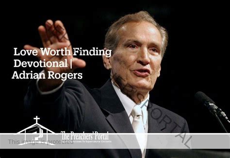 Love Worth Finding Devotional 21st October 2022 | Adrian Rogers