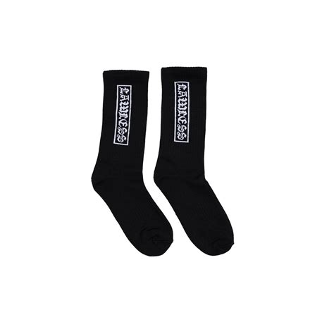 Jual Lawless Doom Logo Socks Black Shopee Indonesia