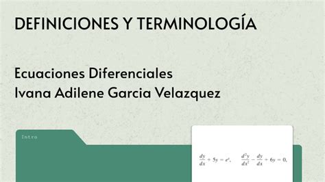 DEFINICIONES Y TERMINOLOGÍA by Ivana Garcia on Prezi