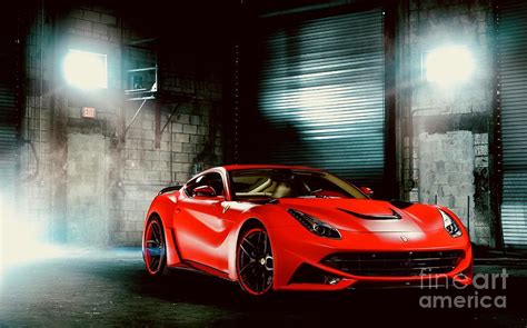 Mc Customs Wide Body Ferrari F Berlinetta Photograph By Elitebrands