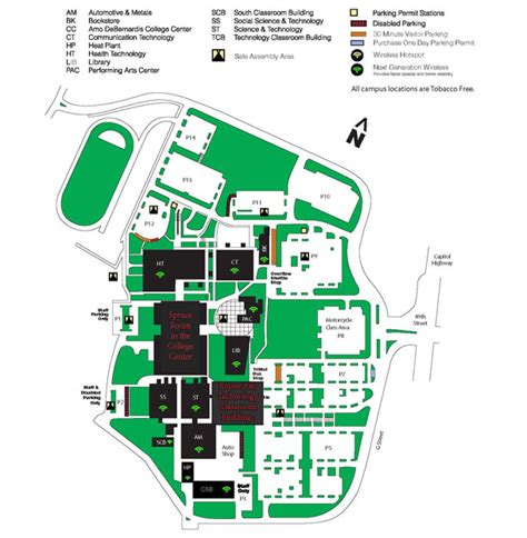 PCC Sylvania Campus Map