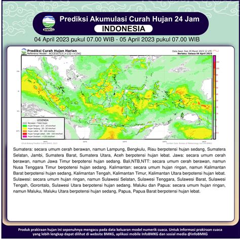 Bmkg On Twitter Halo Sobat Bmkg Mari Cek Potensi Curah Hujan Di