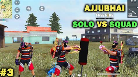 INCREDIBLE Ajjubhai Solo Vs Squad OverPower Gameplay Free Fire