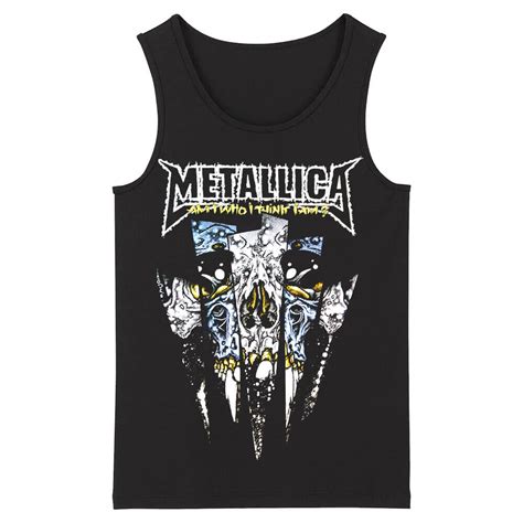 Metallica Tee Shirts Us Metal Rock Band T Shirt Wishiny