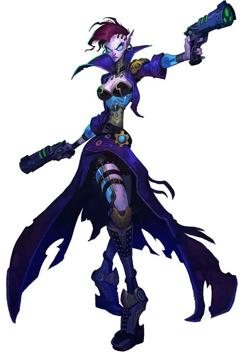 Mordesh Female Of Wildstar Mmorpg Art Design Game Character Design