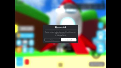 Roblox Has Shut Down The Server For Maintence Youtube