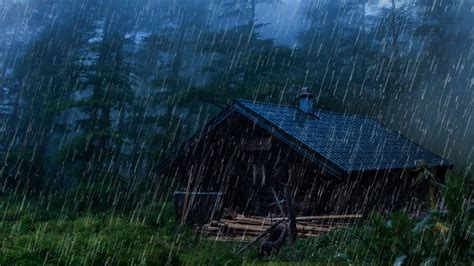 Adi S Al Insomnio Con Sonido De Lluvia Y Truenos Relajante En Techo De