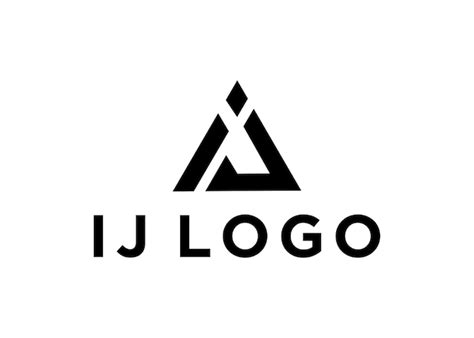 Premium Vector Ij Logo Design Vector Illustration