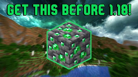 Emerald Ore Minecraft Pe