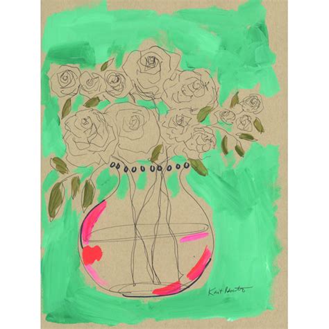 Winston Porter Abstract Roses I On Canvas By Kait Roberts Print