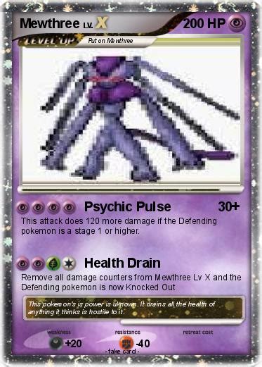 Pokémon Mewthree 329 329 Psychic Pulse My Pokemon Card