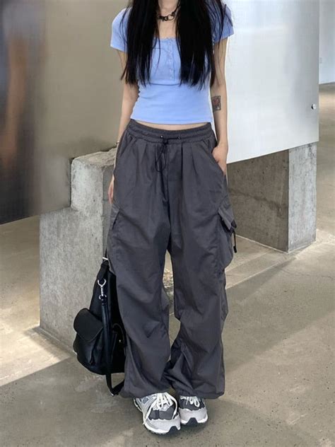 Alt Baggy Cargo Pants Shoptery Женские штаны Модные брюки Уличная