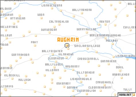 Aughrim (Ireland) map - nona.net