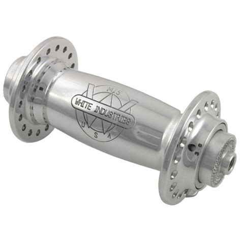 White Industries Mi Front Hub Qr X Mm Polished Silver Bike