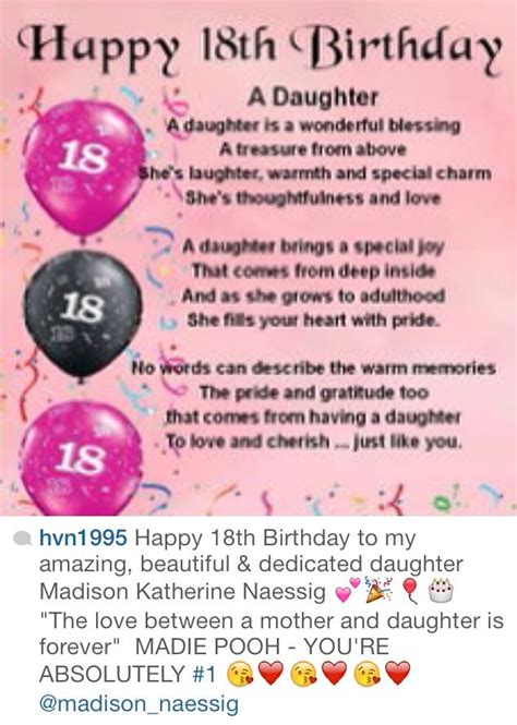 Happy 18th Daughter Quotes - ShortQuotes.cc