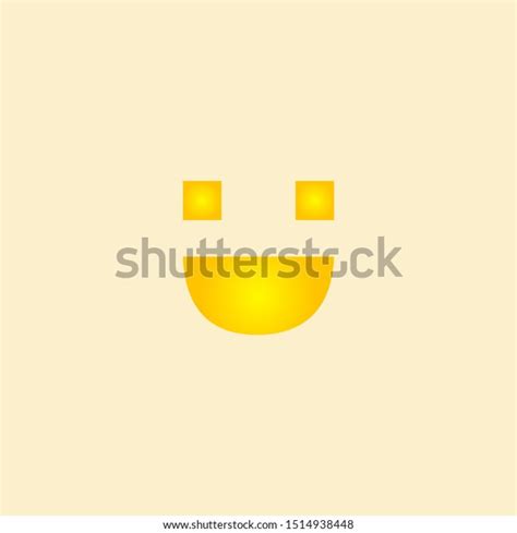 Smile Emoticon Logo Vector Template Design เวกเตอร์สต็อก ปลอดค่า