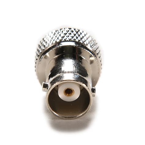 Pc Bnc Female Jack To Sma Male Plug Coax Straight Connector Adapter