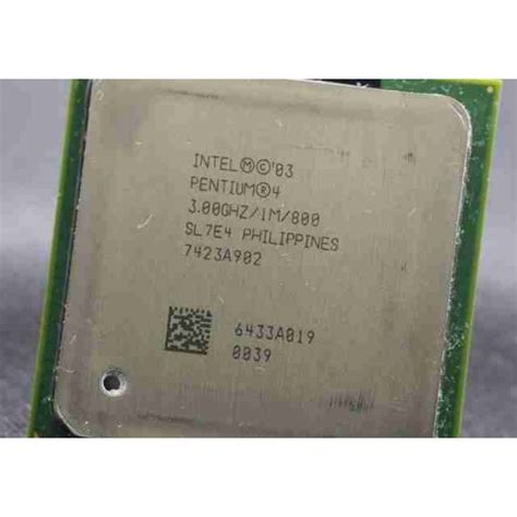 Cpu Intel Pentium 4 A 3ghz Socket 478 Ip430