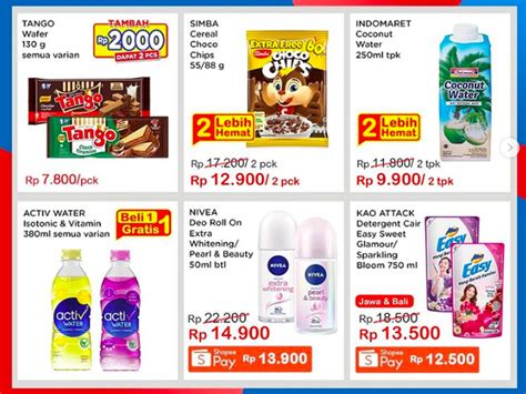 Promo Indomaret Hari Ini Pol Banget Pakai ShopeePay Lebih Hemat