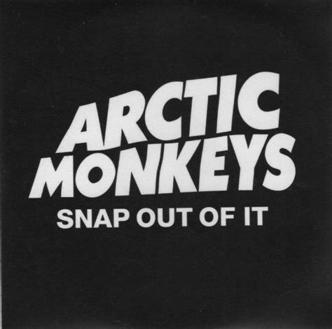 Arctic Monkeys Snap Out Of It Cd Discogs