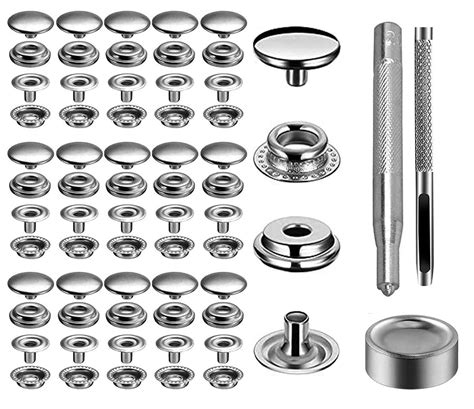 Amazon 240 Pieces Stainless Steel Snap Fastener Kit BetterJonny