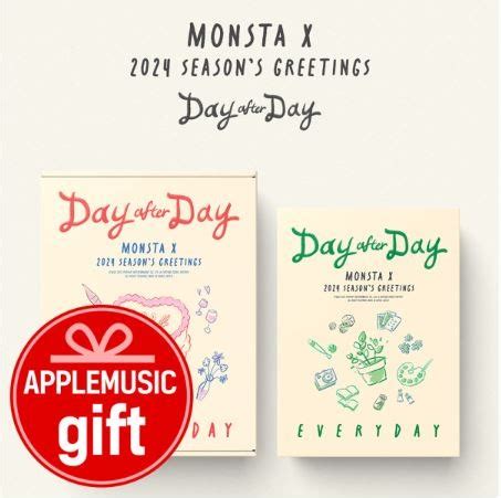 Monsta X Seasons Greetings Day After Day Monsta X Sg