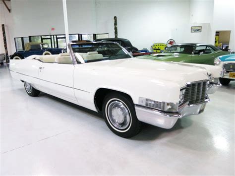 1969 Cadillac Deville Convertible All Original Car Triple White