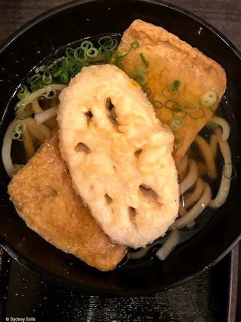 Kitsune Udon Udon With Aburaage Deep Fried Tofu Pocket