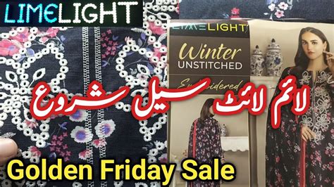 Limelight Golden Friday Sale On Winter Youtube