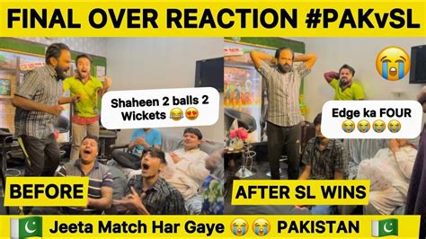 Final Over Reaction Ye Kese Haar Gaye Pakistan Fans Reaction On