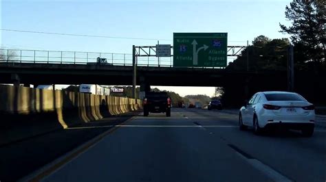 Interstate 85 Georgia Exits 56 To 68 Northbound Youtube