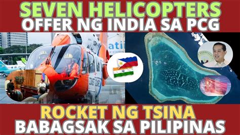 Seven Helicopters Offer Ng India Sa Ph Coast Guard Rocket Ng