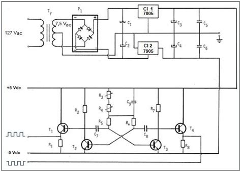 Source and Multivibrator Electronic Circuit. | Download Scientific Diagram