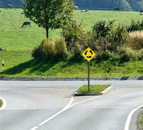 Roundabout Sign