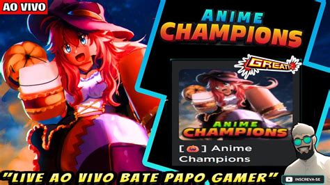 Live Roblox Anime Champions Raids Coop Impossivel Atualiza O Hora