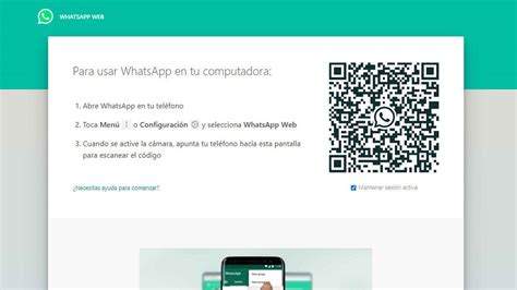 WhatsApp Web cómo abrir la app sin escanear el código QR