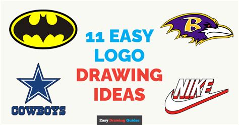 logo drawings | Easy Drawing Guides