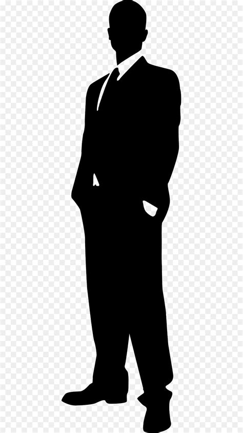 Free Man In Suit Silhouette Png, Download Free Man In Suit Silhouette ...