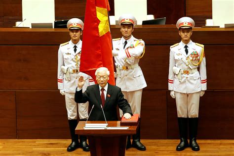 New Vietnam president sworn in after 99.8 pct vote | ABS-CBN News