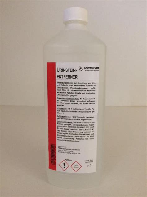 urinstein entfernen