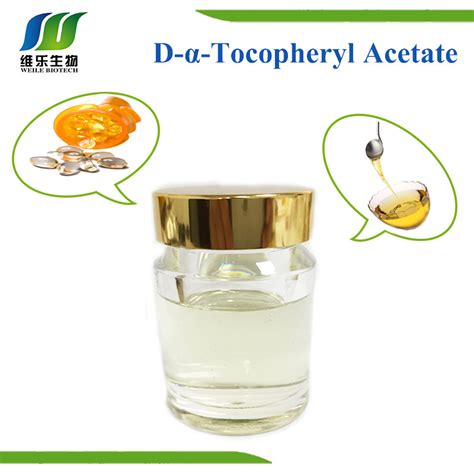 Natural Plant Extract Vitamin E Health Medical D Alpha Tocopheryl