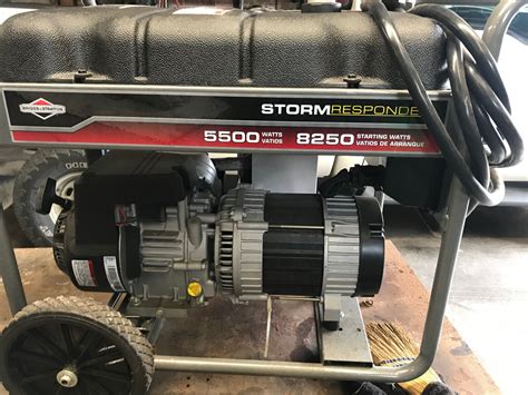 Briggs Stratton Watt Storm Responder Generator Local