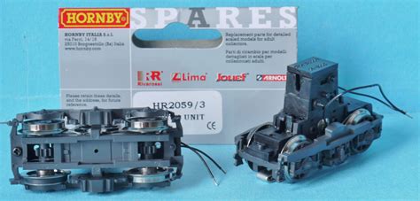 HR2059 3 Hornby Rivarossi 2 Complete Drive Units For Grenchen BLS R2