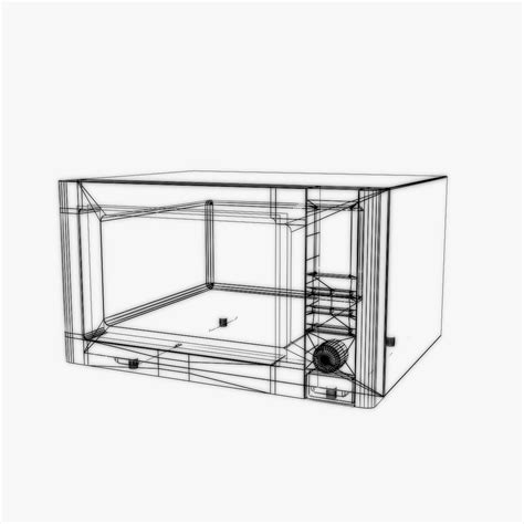 Microwave Qilive 3d Model
