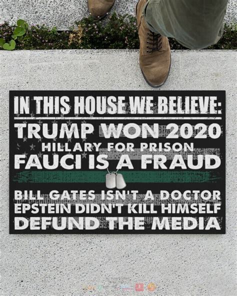 BEST In This House We Believe Trump Won 2020 Bill Gates Isn T A Doctor