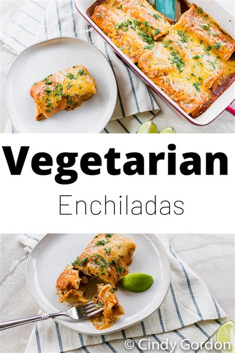 Vegetarian Enchiladas - Vegetarian Mamma