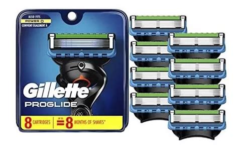 Cuchillas De Afeitar Gillette Fusion Proglide Para Hombres Env O Gratis