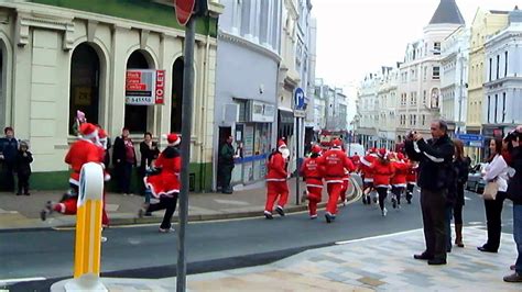 Isle Of Man Santa Dash Youtube